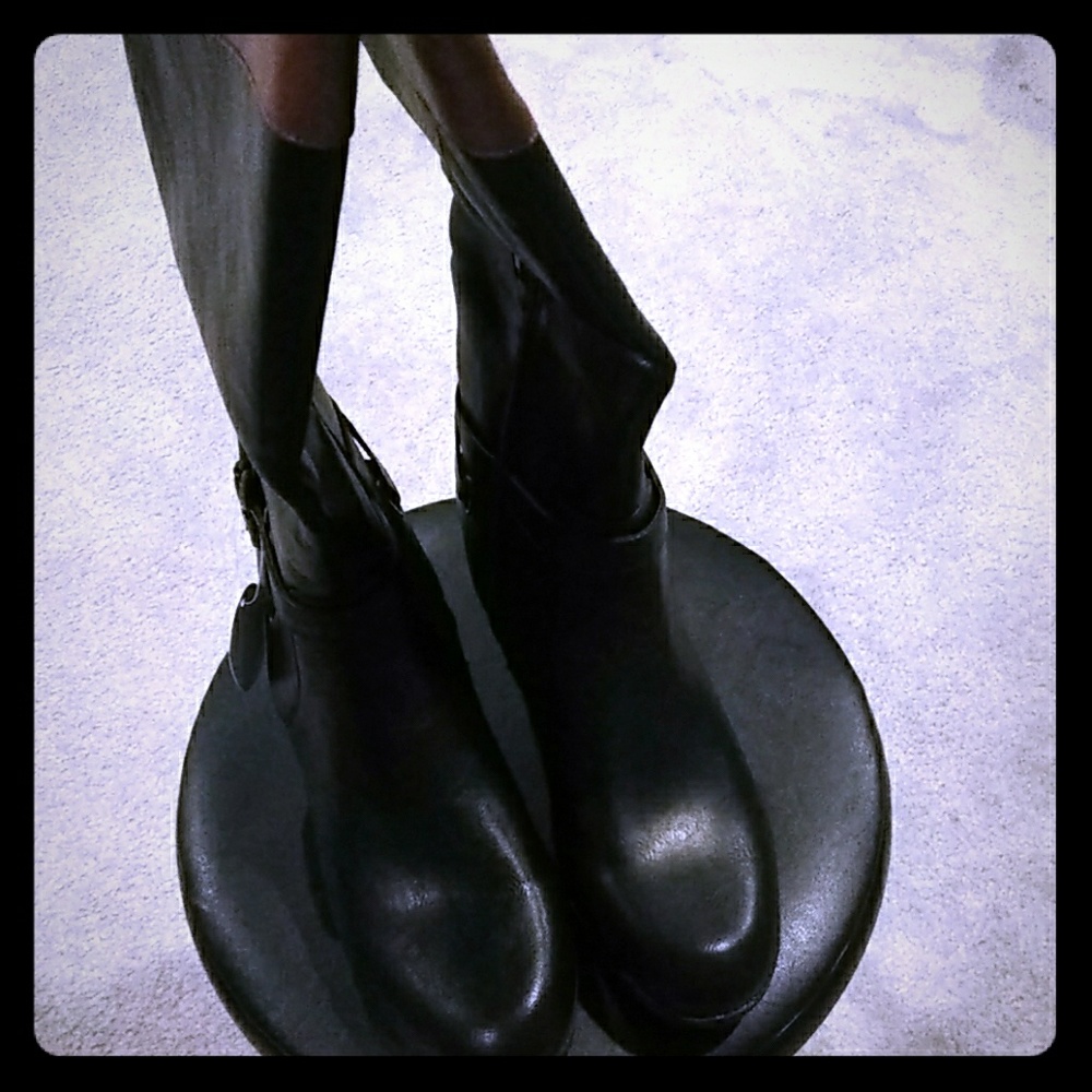 Rampage wide calf boots.